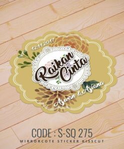 Wedding Sticker (S-SQ-275)