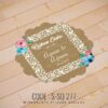 Wedding Sticker (S-SQ-277)