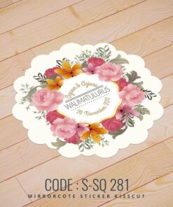 Wedding Sticker (S-SQ-281)