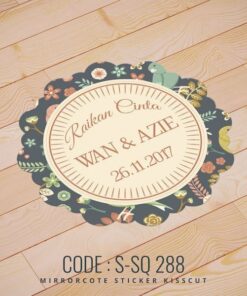 Wedding Sticker (S-SQ-288)