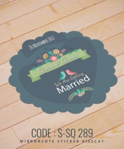 Wedding Sticker (S-SQ-289)