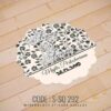 Wedding Sticker (S-SQ-292)