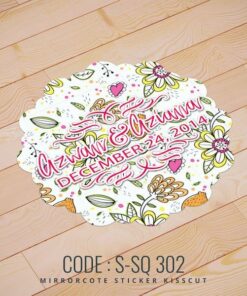 Wedding Sticker (S-SQ-302)