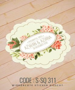 Wedding Sticker (S-SQ-311)