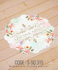 Wedding Sticker (S-SQ-315)