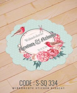 Wedding Sticker (S-SQ-334)