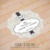 Wedding Sticker (S-SQ-341)