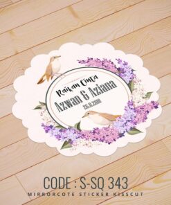 Wedding Sticker (S-SQ-343)