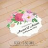 Wedding Sticker (S-SQ-345)