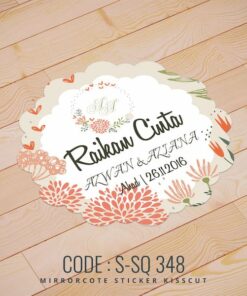 Wedding Sticker (S-SQ-348)