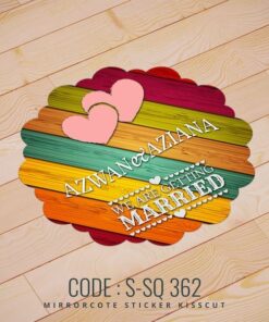 Wedding Sticker (S-SQ-362)
