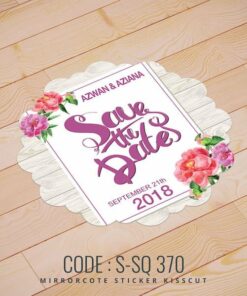 Wedding Sticker (S-SQ-370)