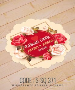 Wedding Sticker (S-SQ-371)