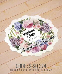 Wedding Sticker (S-SQ-374)