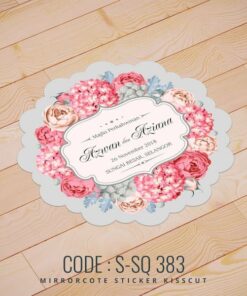 Wedding Sticker (S-SQ-383)