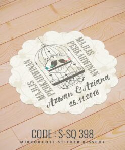 Wedding Sticker (S-SQ-398)