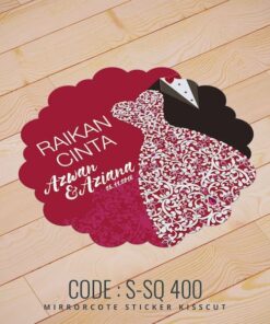 Wedding Sticker (S-SQ-400)