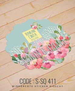 Wedding Sticker (S-SQ-411)