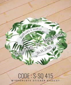 Wedding Sticker (S-SQ-415)