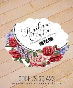 Wedding Sticker (S-SQ-423)