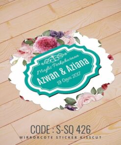 Wedding Sticker (S-SQ-426)