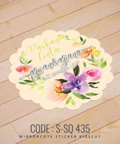 Wedding Sticker (S-SQ-435)