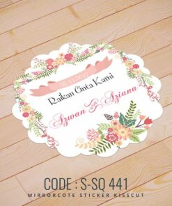 Wedding Sticker (S-SQ-441)