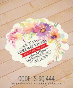 Wedding Sticker (S-SQ-444)