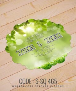 Wedding Sticker (S-SQ-465)