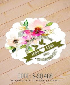 Wedding Sticker (S-SQ-468)