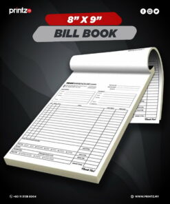 8x9 Billbook