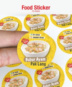 Food Sticker - R004