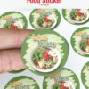 Food Sticker - R007