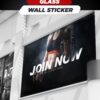 Glass Wall Sticker
