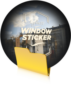 Window Glass Sticker