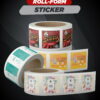Roll-Form Label Sticker