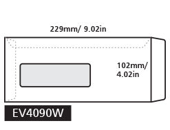 Alternative view of Envelope - 4 x 9 - EV4090W