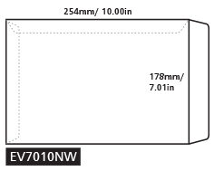 Envelope - 7x10 - EV7010NW