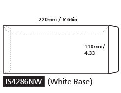 Envelope - 4¼ x 8½ (DL) - IS4286NW