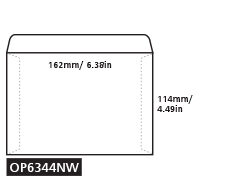 Envelope - 4½ x 6⅜ - OP6344NW
