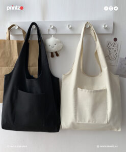 Alternative view of Groceries Canvas Bag