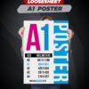 a1 poster loosesheet flyers