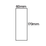 50mm x 170mm (BME)