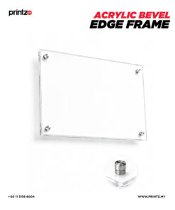 Acrylic Bevel Edge Frame (with Boltnut)