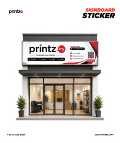 Signboard Sticker