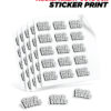 Transparent (Outdoor) Sticker Print 1 trans stic