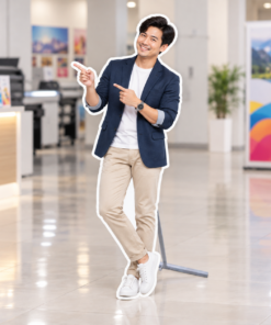 Alternative view of Human Standee